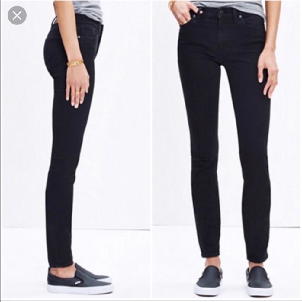 Madewell | Black High Riser Skinny | Size 27